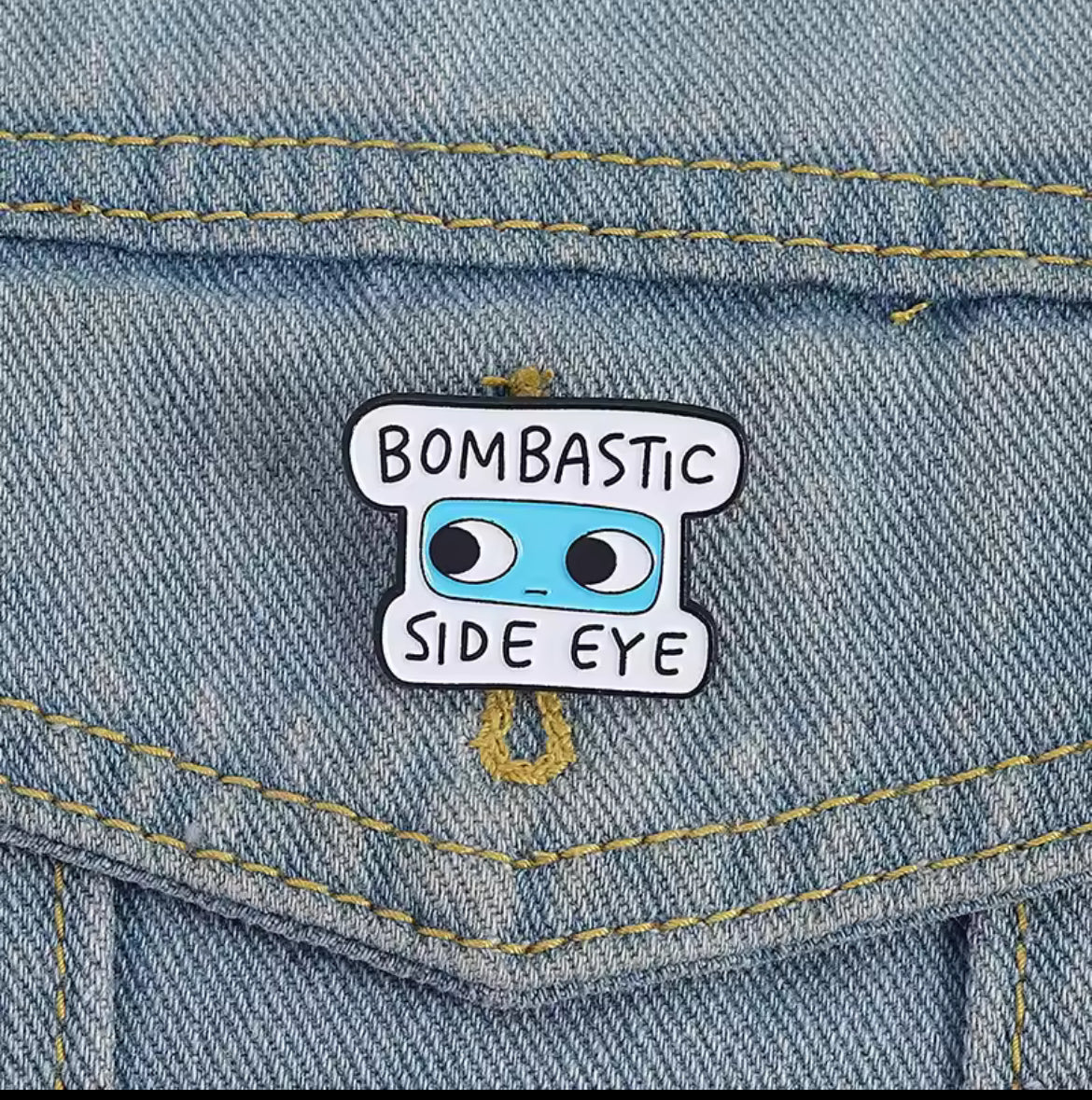 Bombastic Side Eye - ConverXation Pin