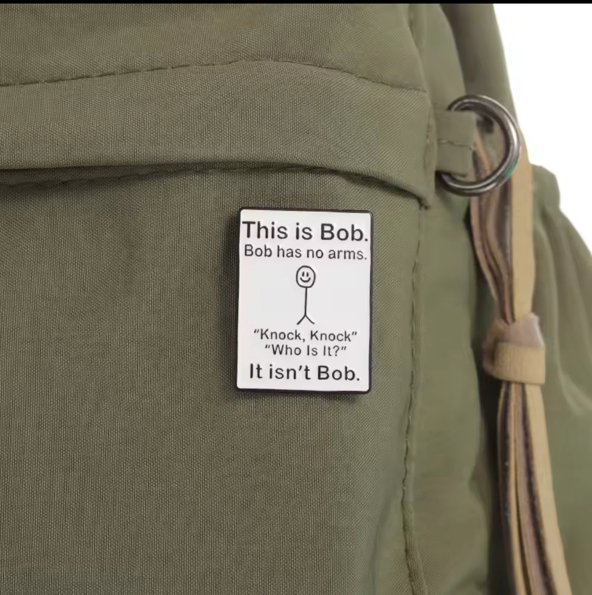 Bob has no arms - ConverXation Pin