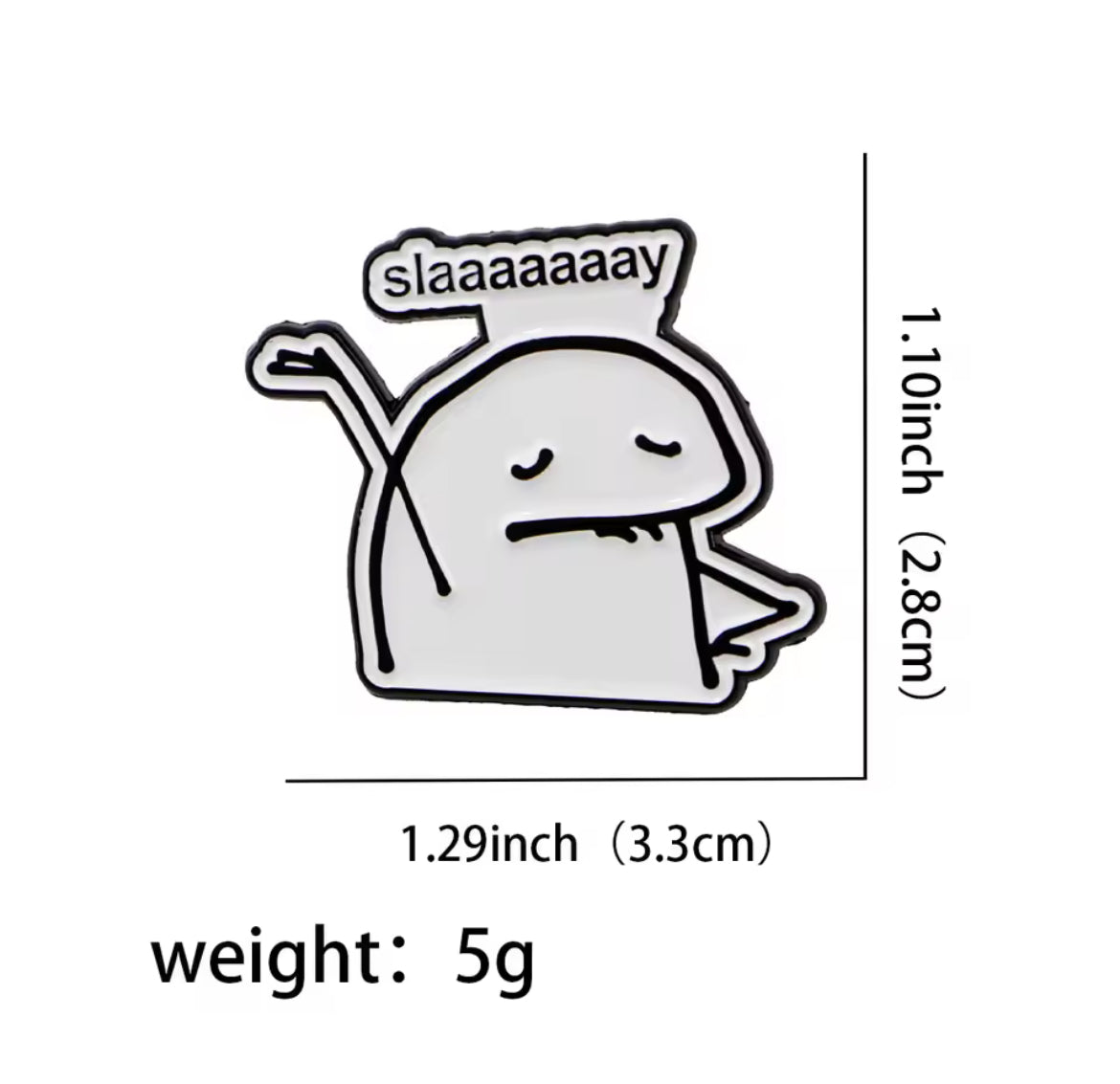 Slaaaaaaay ConverXation Pin