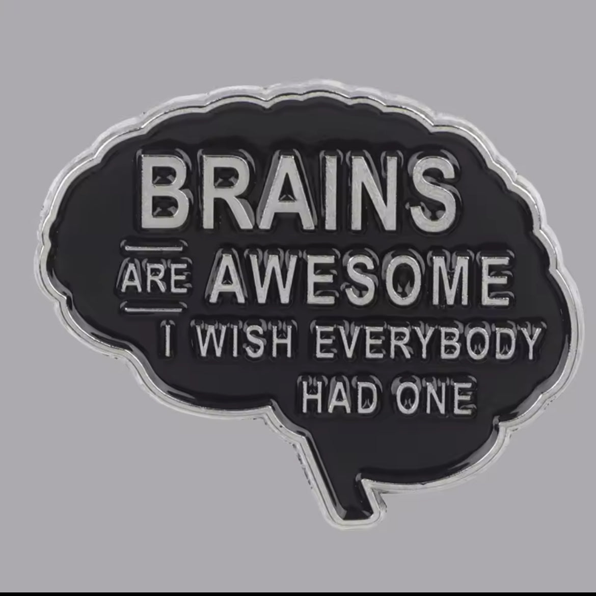 Brains Are Awesome ConverXation Pin