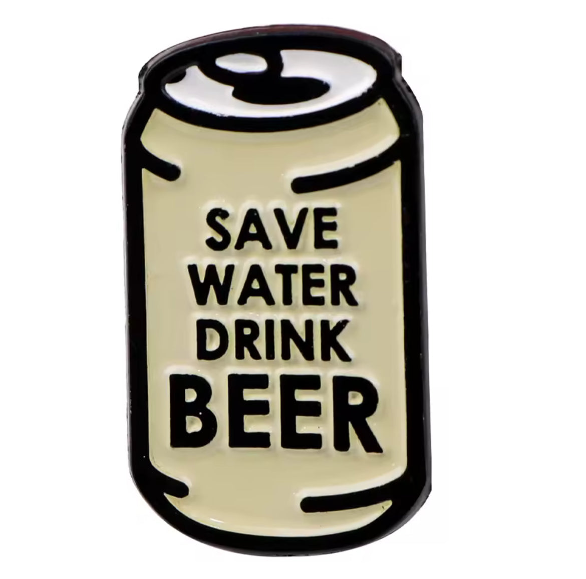 Save Water, Drink Beer  ConverXation Pin