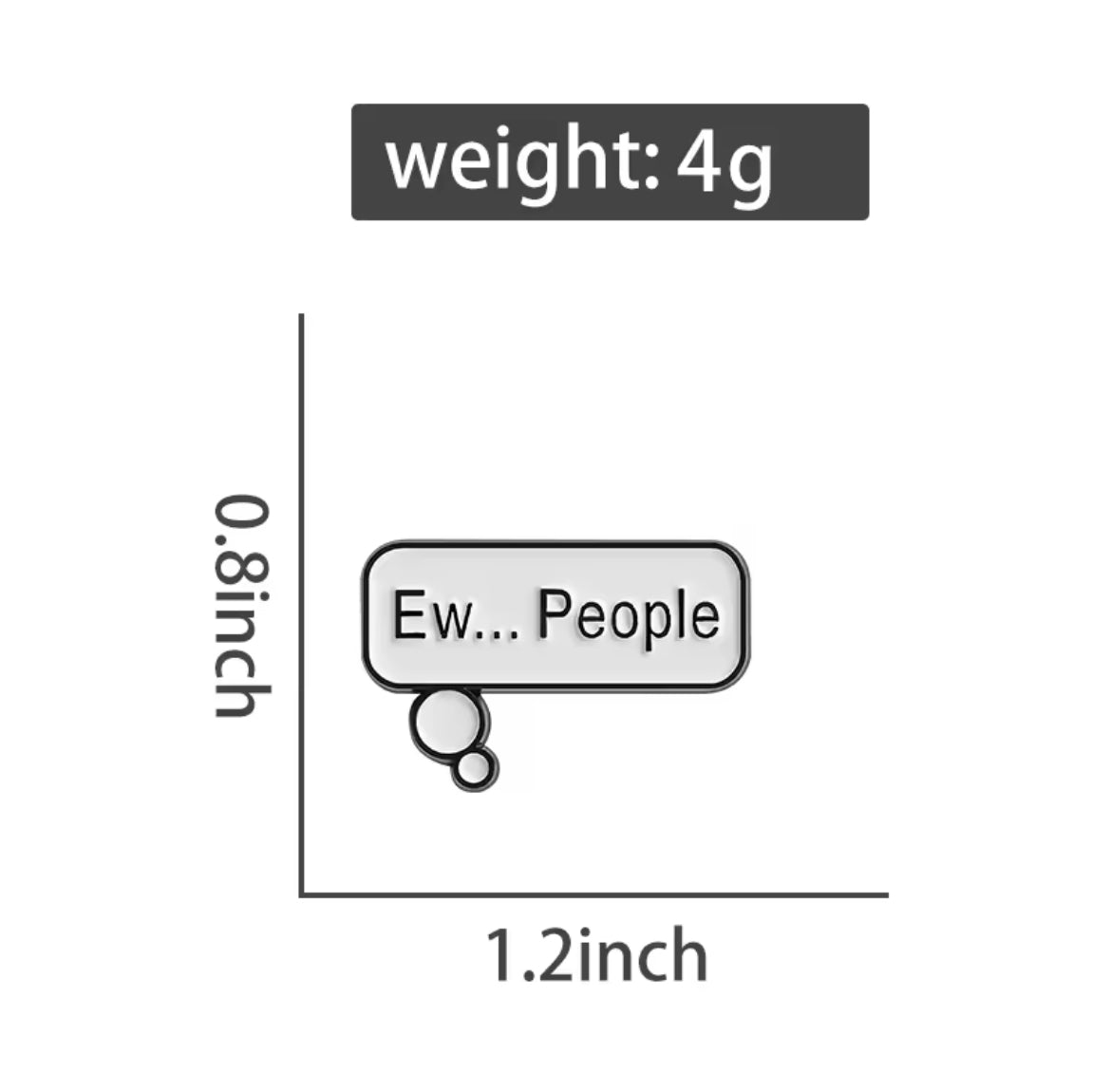 Ewww...People ConverXation Pin