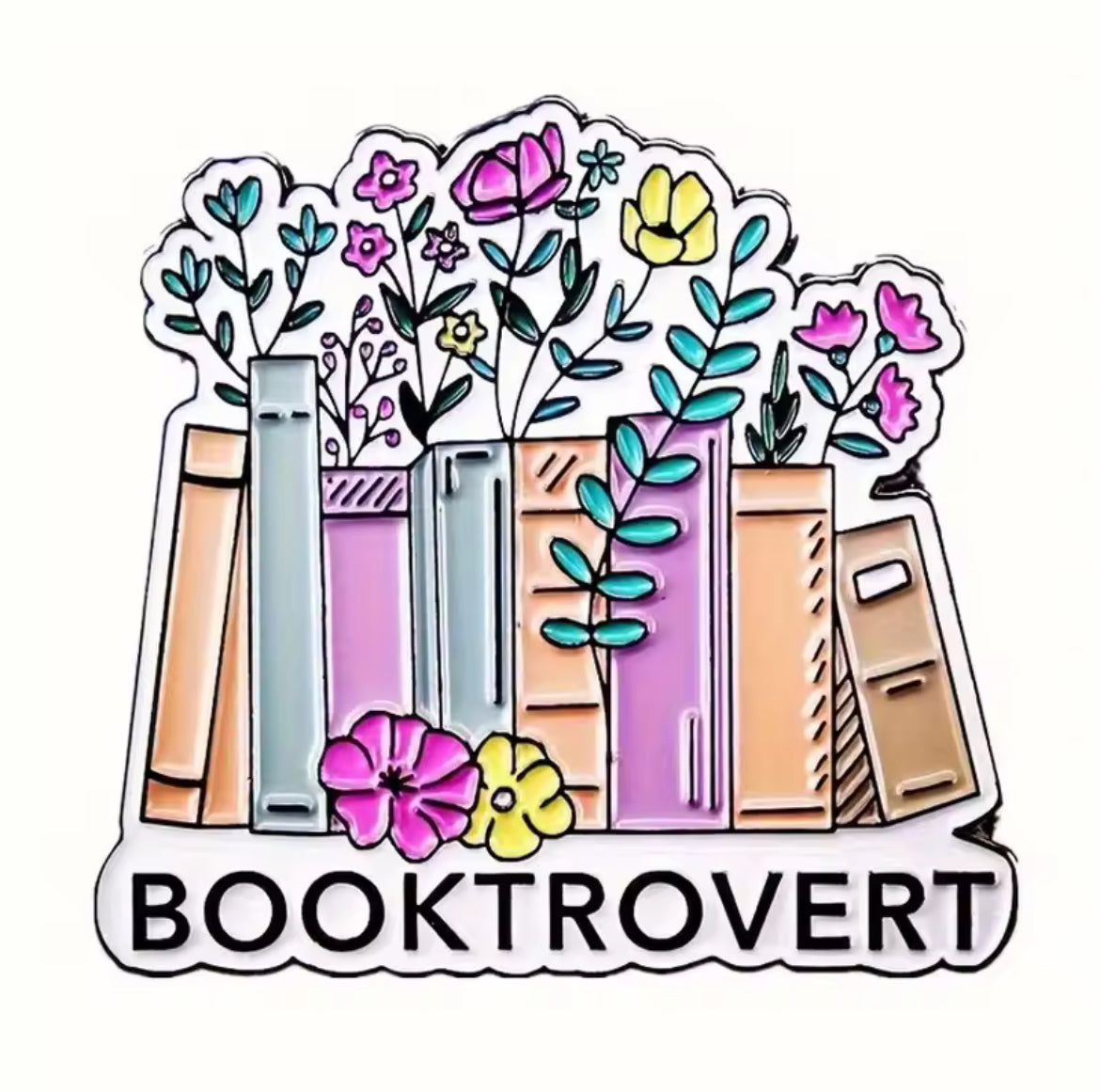 Booktrovert ConverXation Pin
