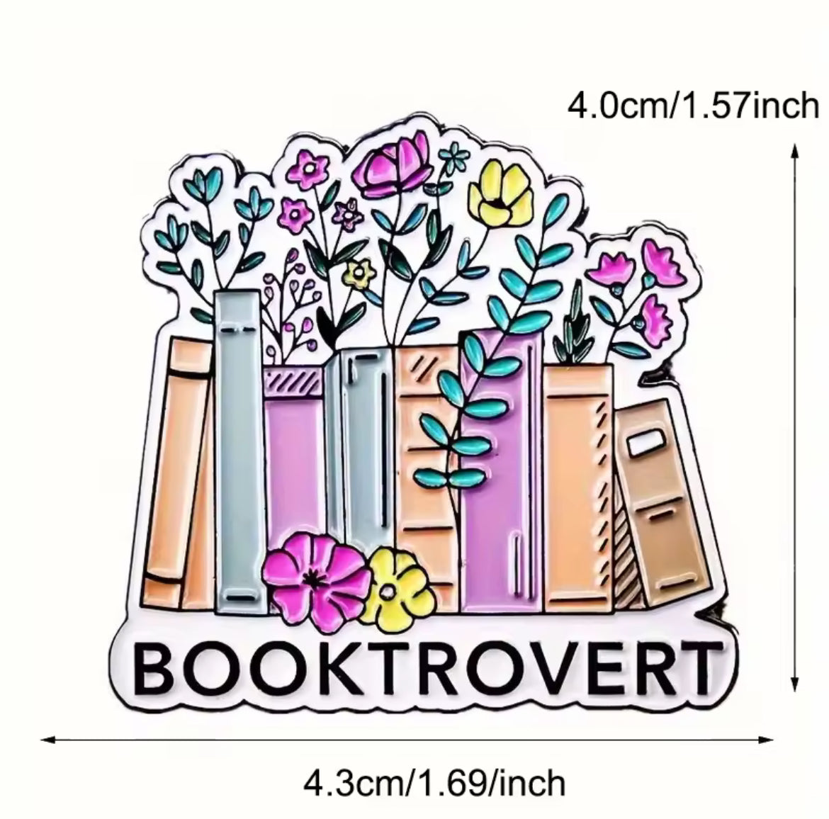 Booktrovert ConverXation Pin