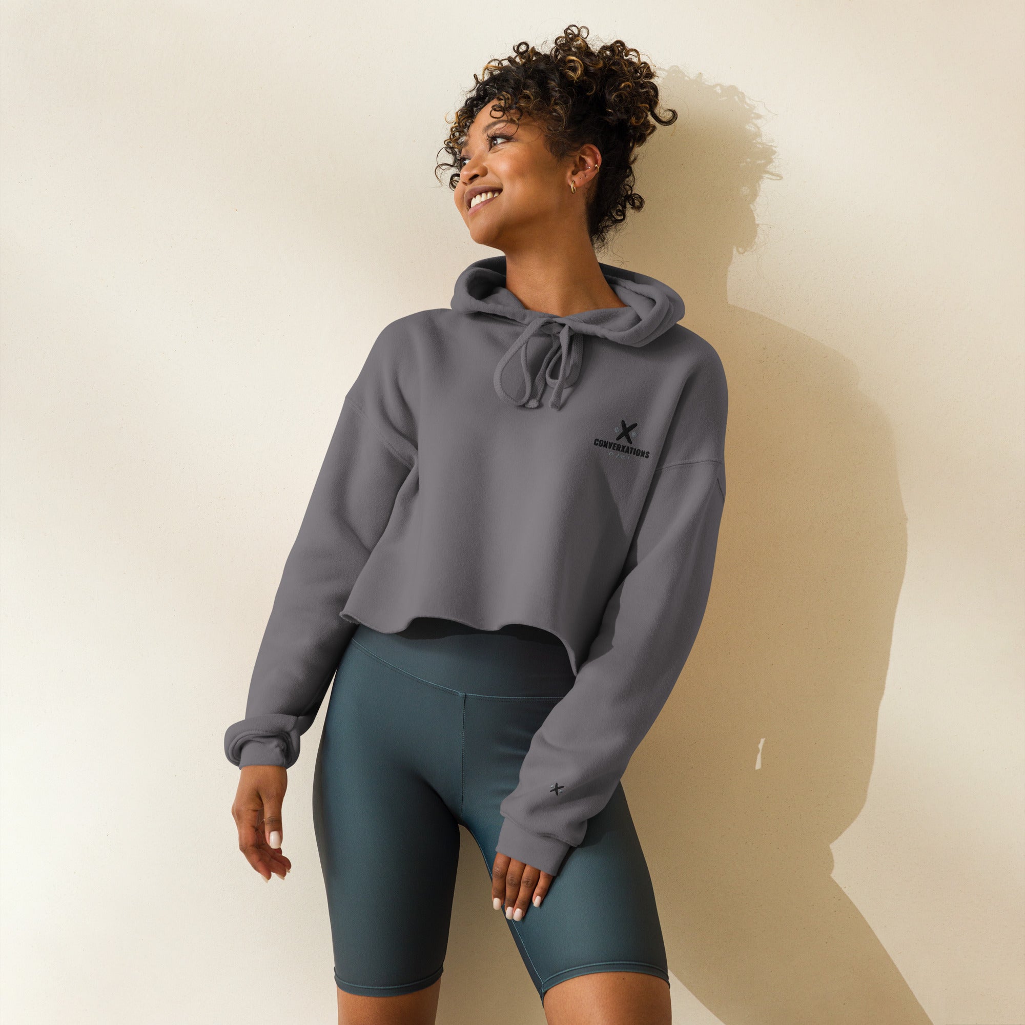 ConverXations Crop Hoodie