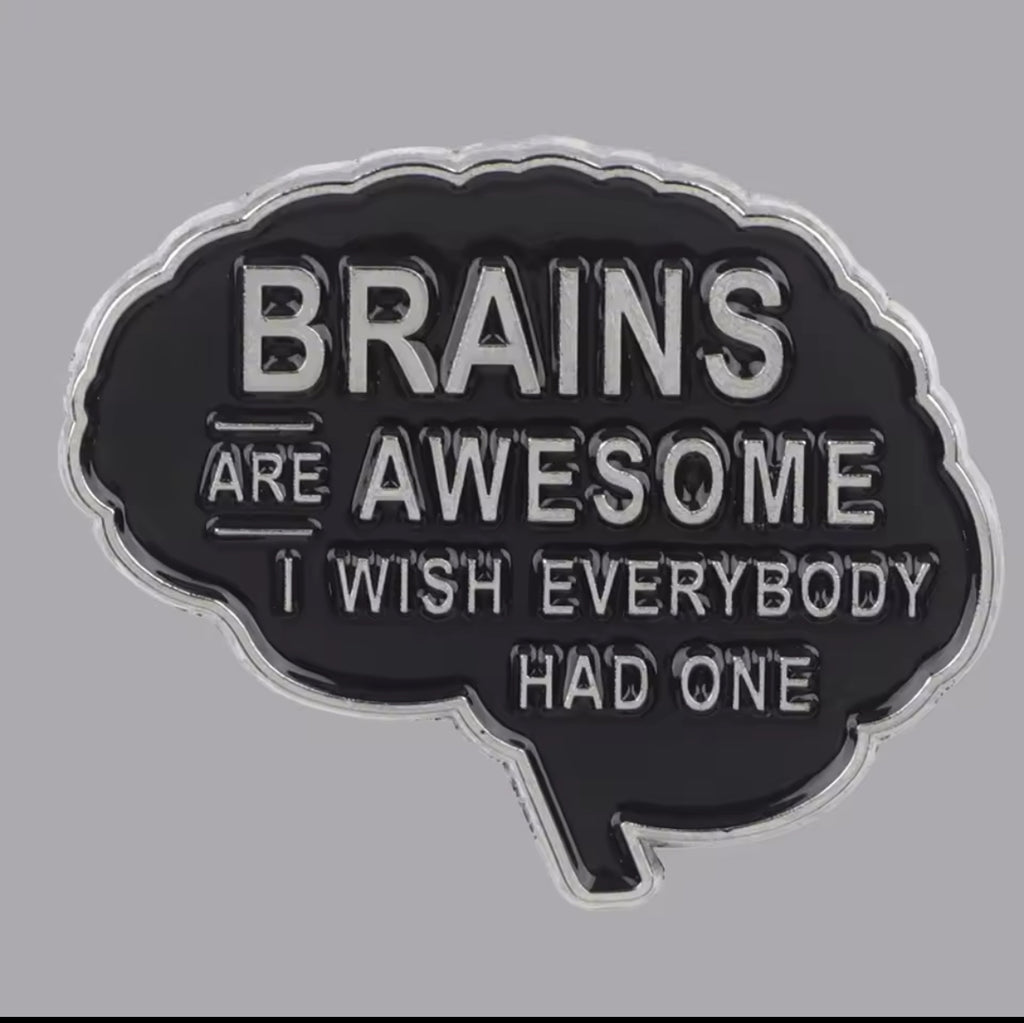 Brains Are Awesome ConverXation Pin